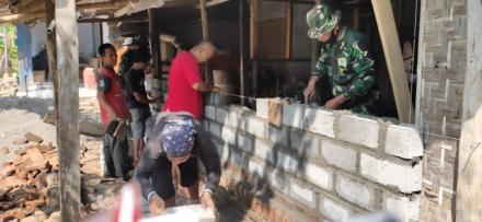 BEDAH RUMAH BERSAMA KORAMIL TUGU